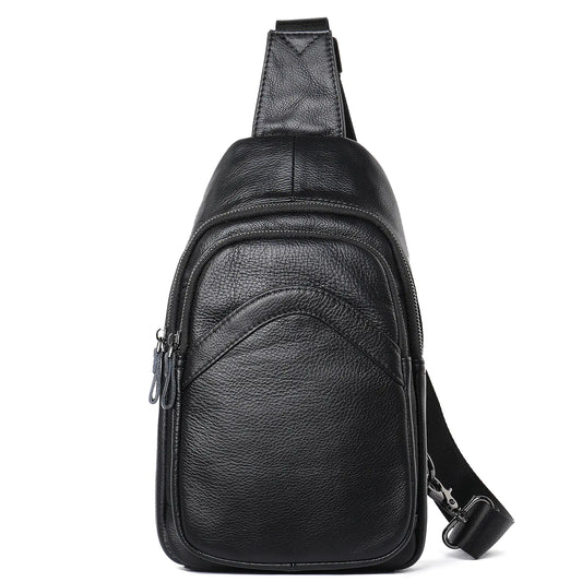 Men's Leather Messenger Bag for Fashionable Style